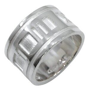 TIFFANY&Co. Atlas wide Ring Silver925 #5.8(US Size) 8.5g Women